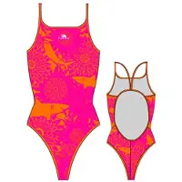 Turbo Shark Swimsuit Roze 2XL Vrouw