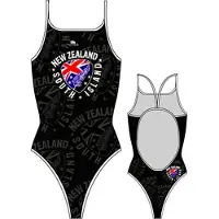 Turbo New Zealand Shield Swimsuit Blauw L Vrouw