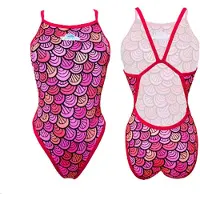 Turbo Mermaid Tail Swimsuit Roze 5XL Vrouw