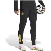Adidas Manchester United Trainingsbroek 2025-2026 Zwart Blauw Geel