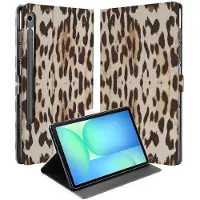 B2Ctelecom Tablet Book Case Leopard Samsung Galaxy Tab S10 FE | Tab S9 FE