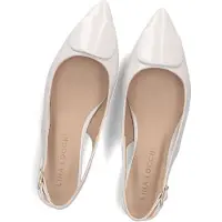 Lina Locchi Dames Hakken 010-60 - Wit - Maat 39