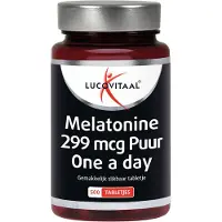 Lucovitaal 3x Melatonine Puur 0.299mg 500 tabletten