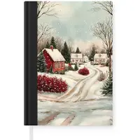 MuchoWow Kerstsfeer - Landelijk - Rood - Kerst - Cadeau - Kerstcadeau voor mannen, vrouwen en kinderen