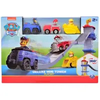 Paw Patrol de luxe minitower speelset - uitkijktoren inclusief 3 auto's - chase - marshall - rubble - - uitkijktoren