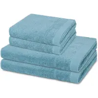 Ross Sonstiges 2 X handdoek 2 X douchehanddoek - in set 4 pack Rubin