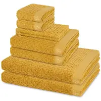 Ross Sonstiges 2 X washandjes 2 X gasten- 2 X douche- 2 X handdoek - in set 8 pack Harmony