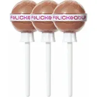 Flickable Luxe Lip Gloss Pop - Toffee Talk 04 - set van 3