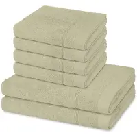 Ross Sonstiges 4 X handdoek 2 X douchehanddoek - in set 6 pack Rubin