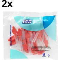 Tepe Ragers EXTRA SOFT - Lichtrood - 2 x 25 stuks - Voordeelverpakking