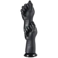 X-Men 37 x 8,5 cm Hand Fisting Dildo Zwart met zuignap