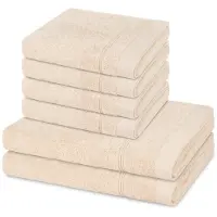 Ross Sonstiges 4 X handdoek 2 X douchehanddoek - in set 6 pack Rubin