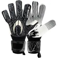 Ho Soccer Guerrero Uniko Rn Goalkeeper Gloves Zwart 7.5