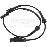 METZGER 09001627 Wielsnelheidssensor (ABS)