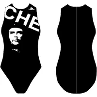 Turbo Che Guevara Swimsuit Zwart L Vrouw
