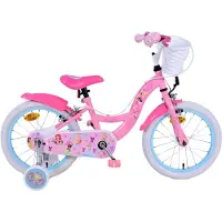 Volare Disney Princess Kinderfiets - Meisjes - 16 inch - Roze - Twee Handremmen