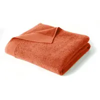 Blanc Des Vosges Luxe Badlaken Uni - terra cota - 70x140 cm - 100% microkatoen - 600 g/m²