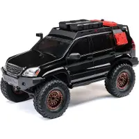 Axial SCX24 Lexus GX 470, schaal 1:24, 4WD, kant-en-klaar, zwart