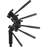 Falcon Eyes Eenbeenstatief + 3 weg kop MP-3 4 Secties 178 c