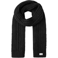 Pepe Jeans Dames Francis sjaal zwart (OSFA), Casual, Polyester PL0600001