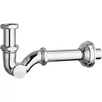 Sapho Bidet-sifon, 5/4 inch, afvoer 32 mm, chroom