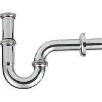 Aqualine Wastafelafvalsifon 5/4" dia 32mm, chroom