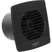 CATA Uc-12 T Axiale Timer Afzuigventilator, 12W, 120mm, pijp, zwart