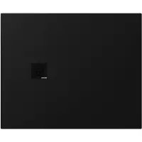Polysan Treneca Douchebak van gegoten marmer 110x90cm, snijdbaar volgens uw wensen, zwart mat