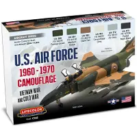 Lifecolor CS62 US Airforce 1960-1970 Camouflage Vietnam and Cold War