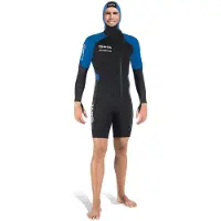 Mares 2nd Skin 1.5 Mm Long Sleeve Shorty Zwart 2XL Man