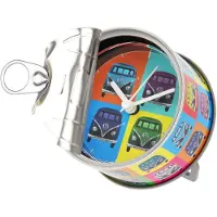 Brisa VW Collection - Volkswagen tafelklok magnetische klok MyClock met VW T1 Bulli Bus T1-motief