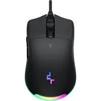 DeepCool MG510, Symmetrisch, Optisch, Draadloos (RF) + USB Type-C, 19000 DPI, Zwart