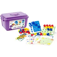 Miniland Activity Pins Educational Toy Veelkleurig Kinderen