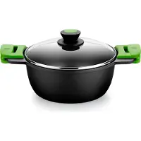 BRA Prior Tall+crystal Pan Met Deksel 24 Cm