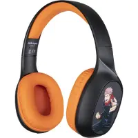 Konix KX JUJUTSU Bluetooth-hoofdtelefoon, bekabeld en draadloos, gaming, zwart, oranje