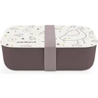 Miniland Nature Chick Lunch Box Beige Kinderen