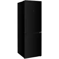 Wiggo 【Vakantiegeld Coupon Deal】60cm Refrigerator Combi Freestanding Black Energy B