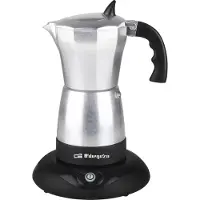 Orbegozo KFE 660, Elektrische mokkakoker, Koffiebonen, Zwart, Roestvrij staal