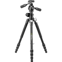 Vanguard | VEO 3T+ 234APS | 3 Weg Pan Kop | Multi Mount | Eénbeen | Kantelbare Middenzuil | 1 - 145 cm