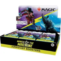 Wizards of the Coast Magic The Gathering Jumpstart Boosters March Of The Machine Trading Cards English 18 Packs Transparant Kinderen