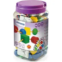 Miniland Enatable Forms 100 Units Veelkleurig Kinderen