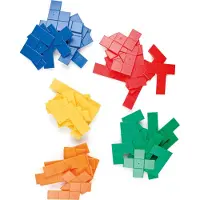 Miniland Set Of 5 Pentomines Veelkleurig Kinderen
