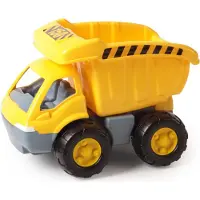 Miniland Super Dump Truck Geel Kinderen