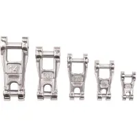 PLASTIMO Anchor Connector With Swivel Grijs 8.0 mm