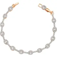 NAEMI Armband rose-goud / transparant