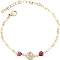 NAEMI Armband rood / robijnrood