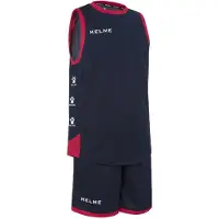 Kelme Vitoria Set Zonder Mouwen Rood,Blauw 10 Years Kinderen