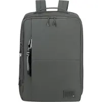 Samsonite Wander Last Backpack 15.6" + Clothes Compartment gunmetal green handbagage