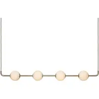 UMAGE Design hanglamp Audrey, dimbaar, messing / goud, Woon-/ Eetkamer, metaal, Design, hanglamp