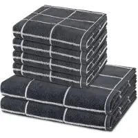 Ross Sonstiges 4 X handdoek 2 X douchehanddoek - in set 6 pack Sensual Skin Karo